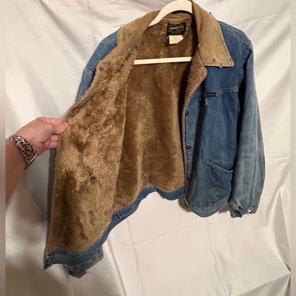 XXL Vintage Rough Round The Edges Faded Maverick Trucker Jacket - Picture 9 of 14